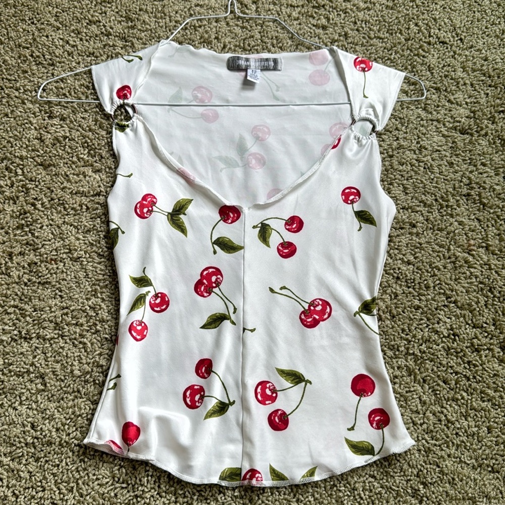 NWOT Cherry Urban Outfitters Top